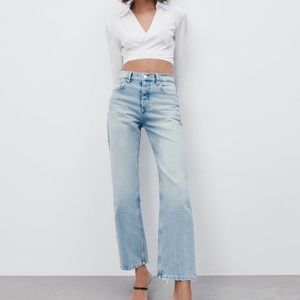 ZARA Straight Leg Jeans